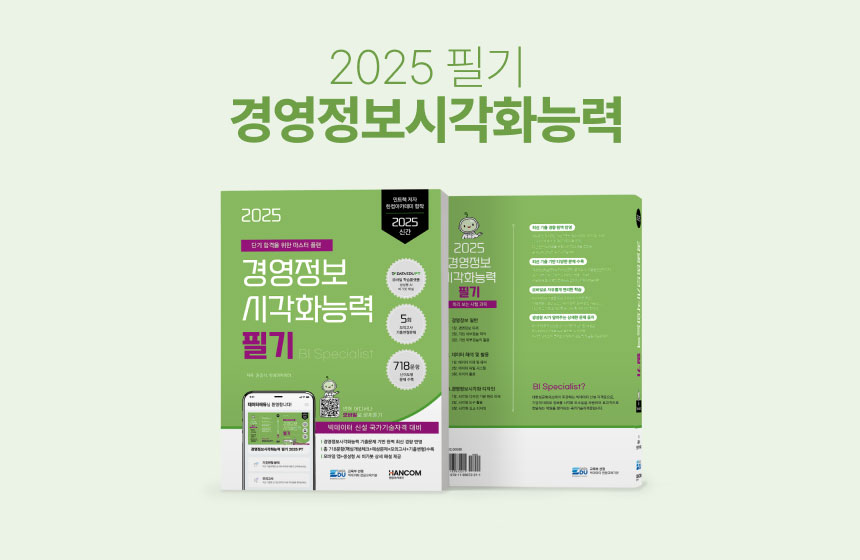 [도서] 경영정보시각화능력 필기 2025