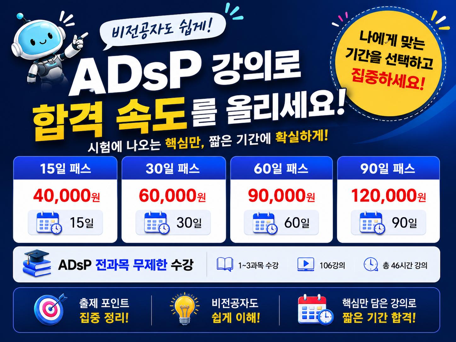 2026 ADsP 합격 영상 패스
